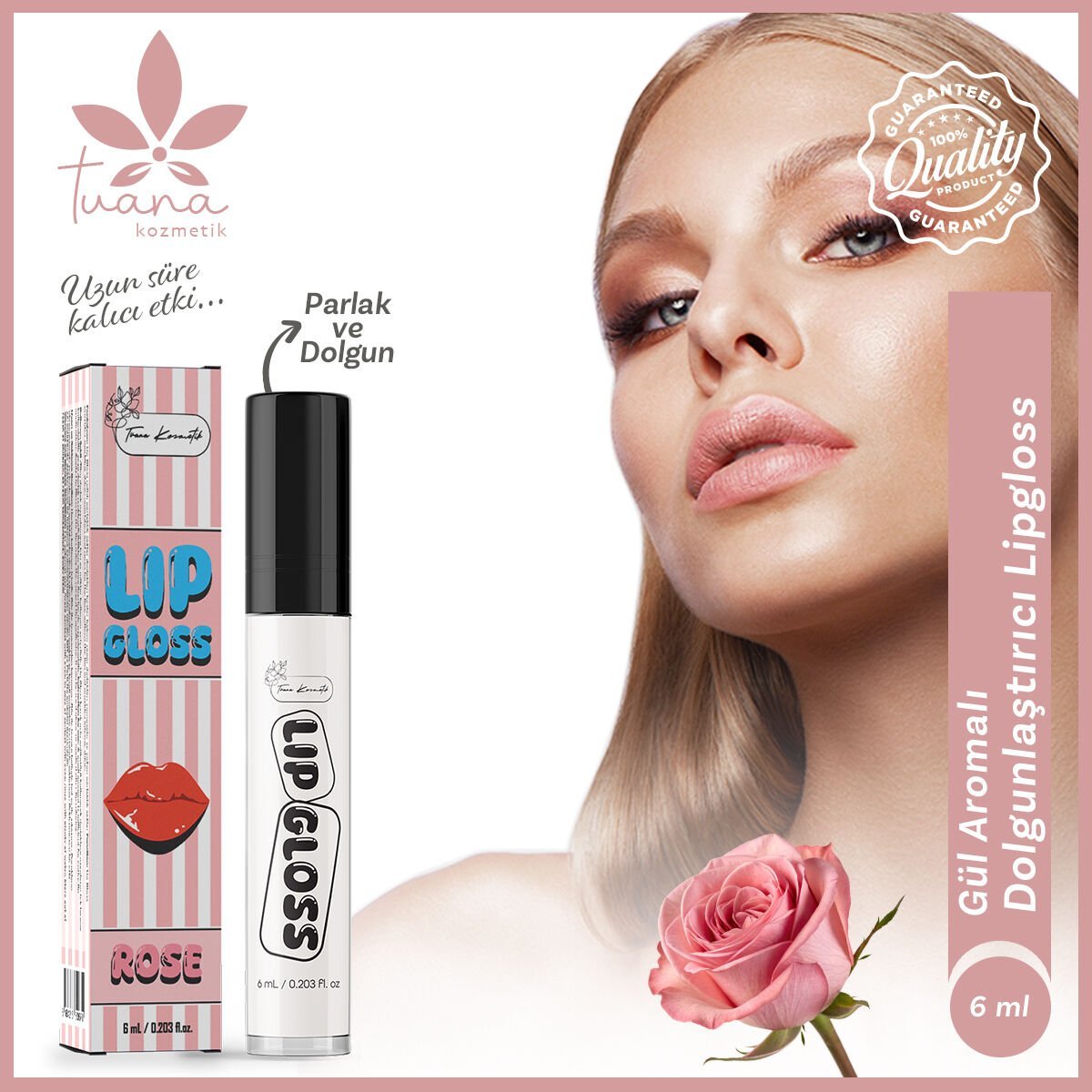 Lipgloss Gül